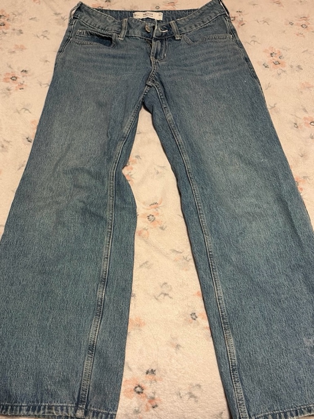 Hollister Light Blue Baggy Jeans